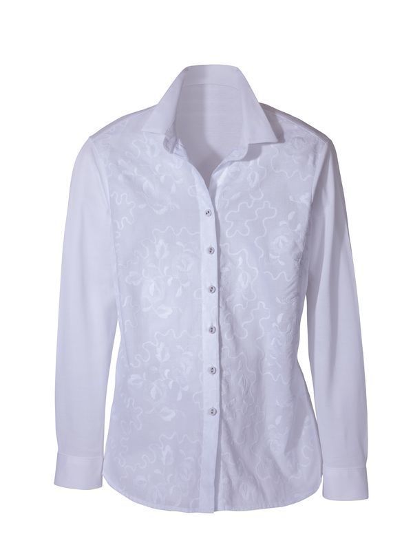 Aria Embroided Blouse - Main View