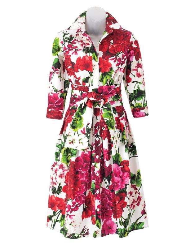 Bougainvillea Floral Dress by Samantha Sung - Main View