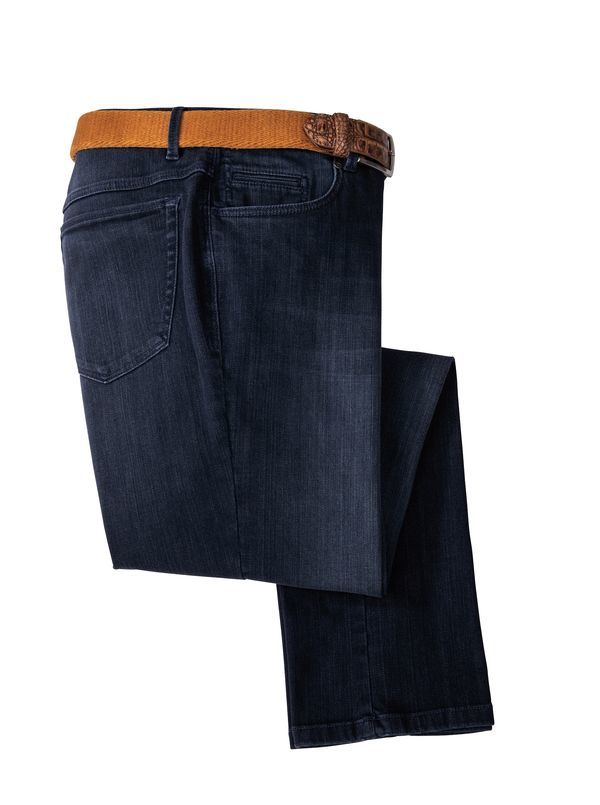 Cashmere Touch Stretch 6-Pocket Jeans - Main View