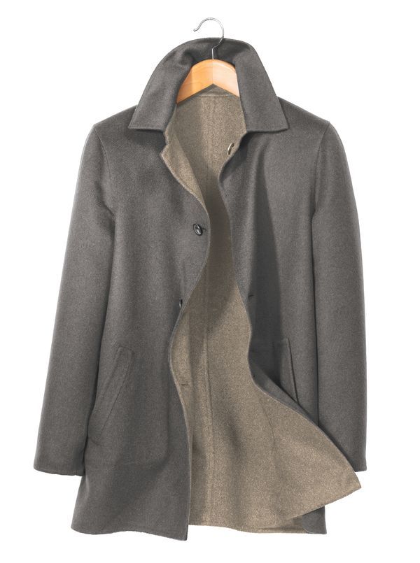 Reversible Cashmere Coat - Main View