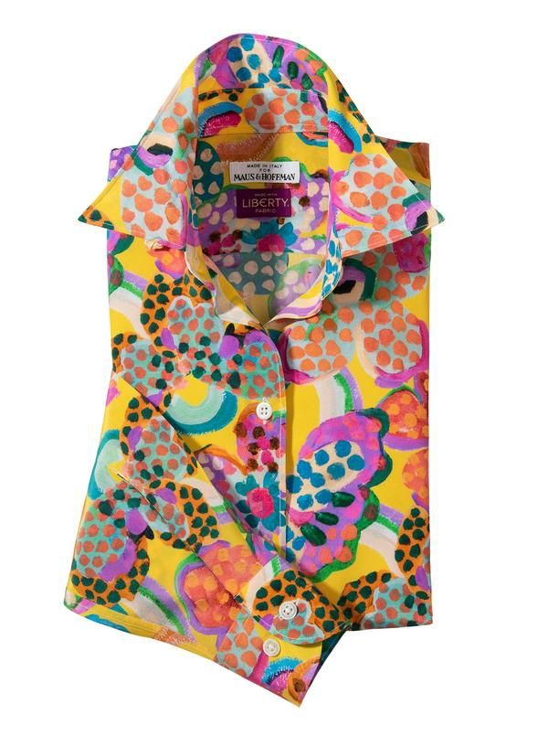 Fauvism Floral Liberty Blouse - Main View