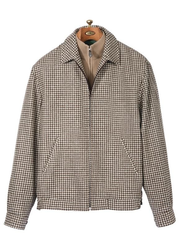 Lawrence Houndstooth Blouson - Main View