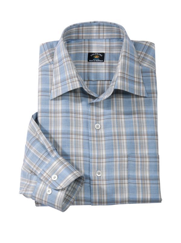 Leonardo Cotton/Cashmere Shirt - Maus & Hoffman