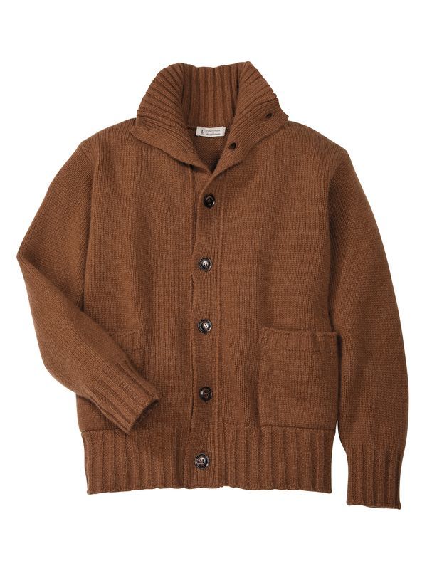 Luciano Cashmere Cardigan - Main View