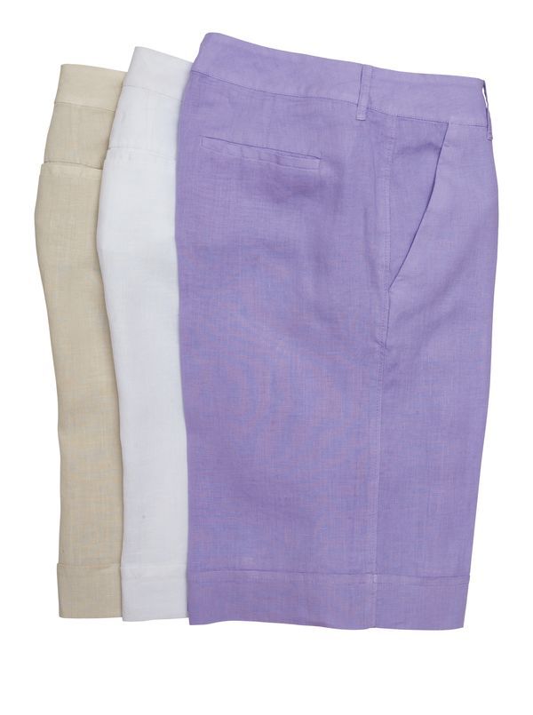 Marina Linen Shorts - Main View