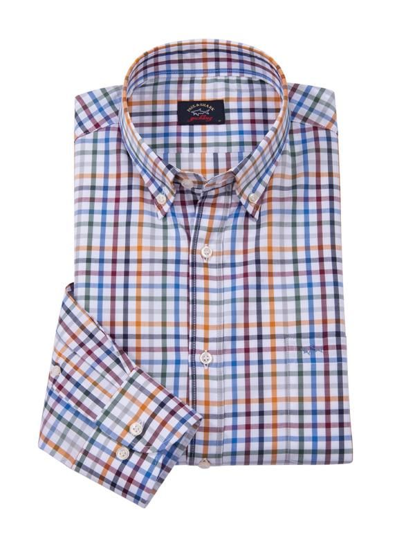 Multicolor Check Sport Shirts by Paul & Shark - Main View