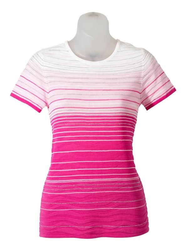Val Ombre Stripe Tops - Main View