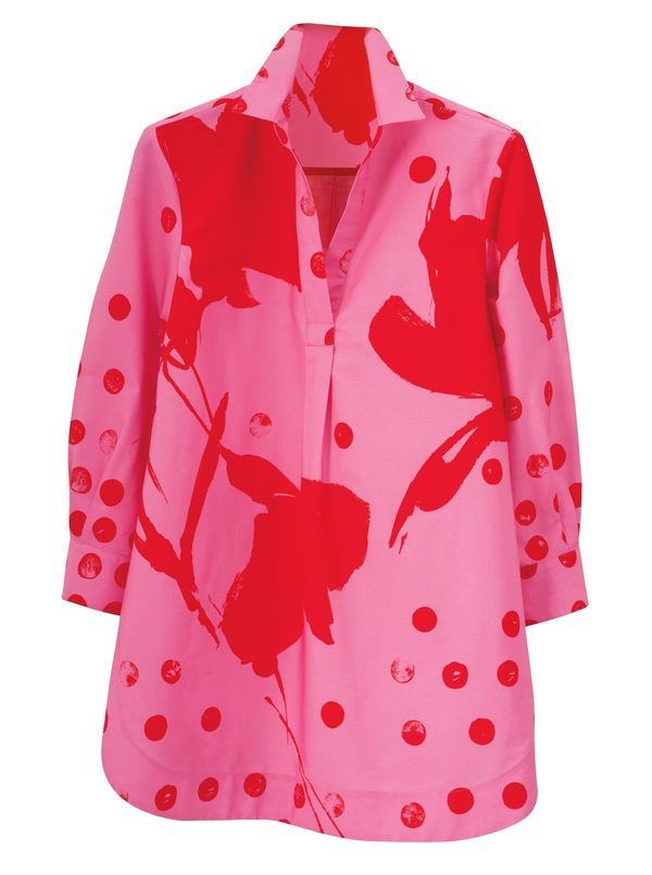 Paint Print Tunic by Piazza Sempione - Main View