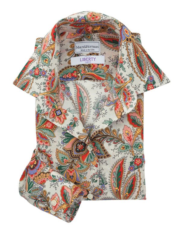 Paisley and Floral Liberty of London Blouse - Main View