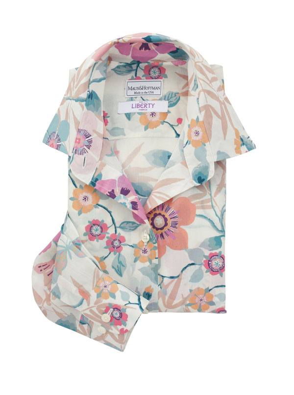 Pastel Floral Liberty of London Blouse - Main View