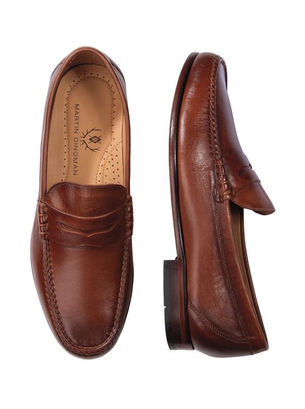 Maxwell Penny Loafers by Martin Dingman - Main View