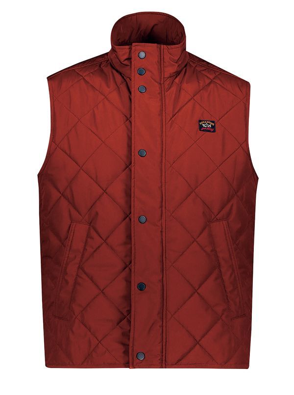 Quilted Microfiber Zip Vests by Paul & Shark - Main View