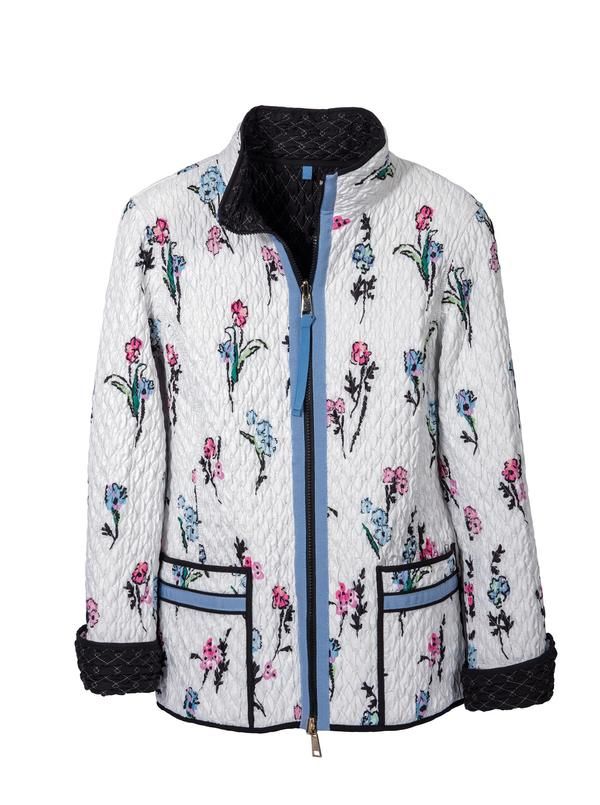 Fiori Quilted Reversible Jacket - Main View