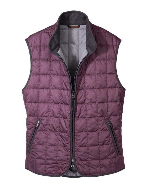 Riccardo Quilted Italian Vests - Main View