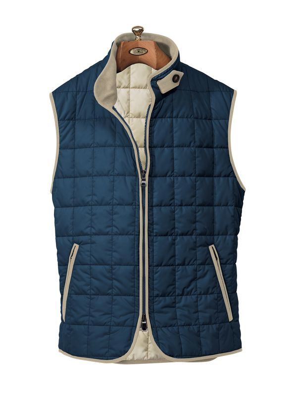 Riccardo Quilted Italian Vests - Maus & Hoffman