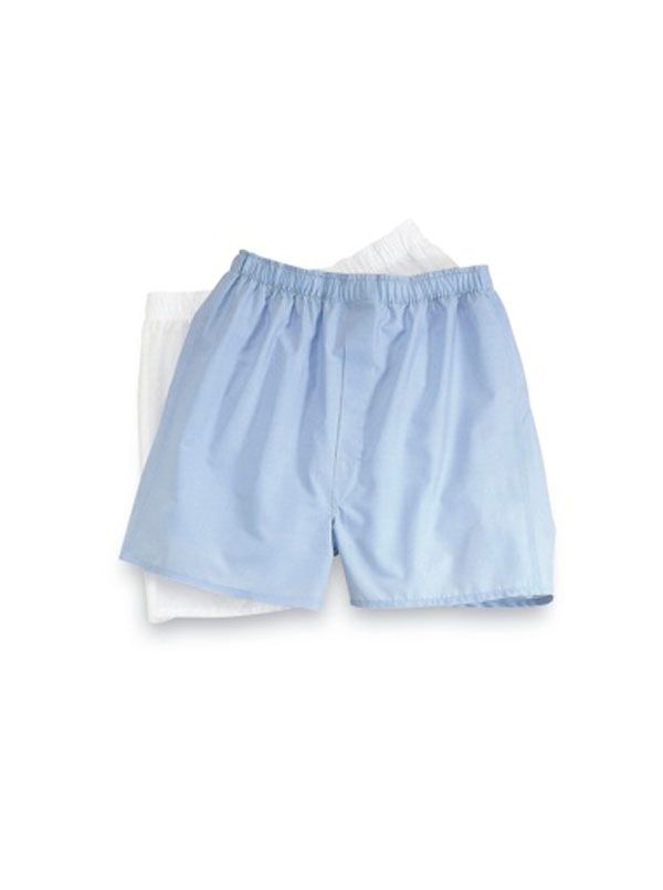 White Herringbone Sea Island Quality Cotton Boxer Shorts