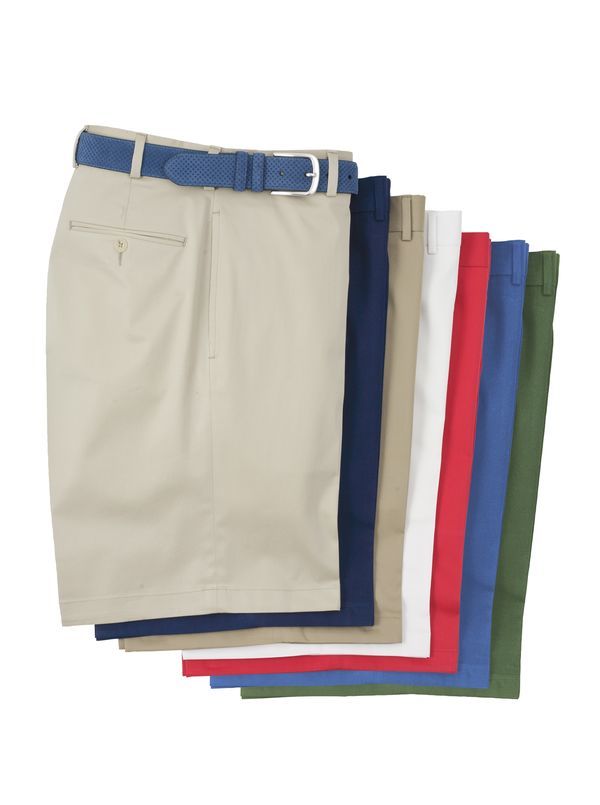 Stretch Cotton Shorts - Main View