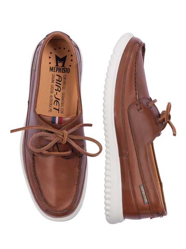 Trevis Boat Shoes by Mephisto - Main View