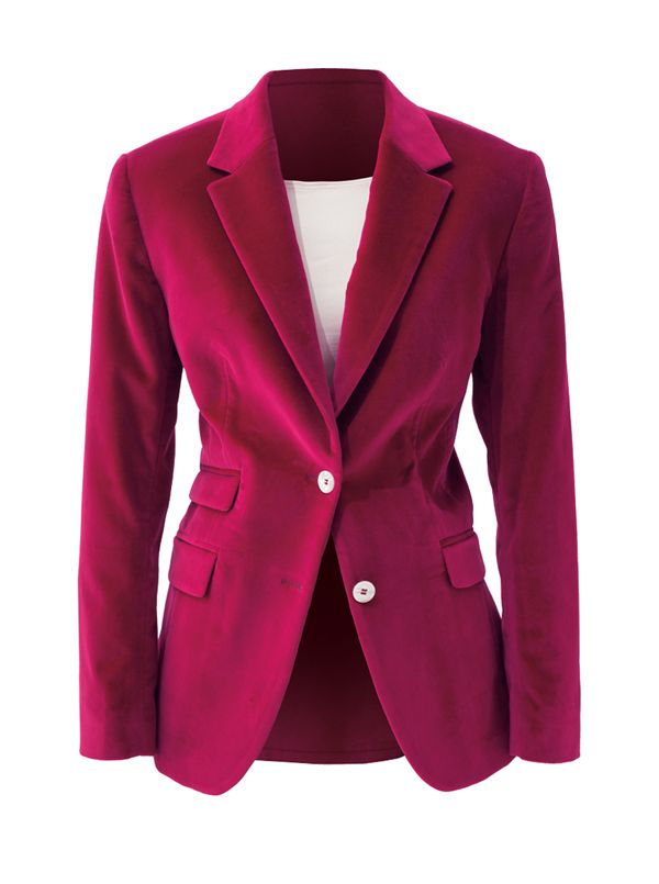 Velvet Blazer