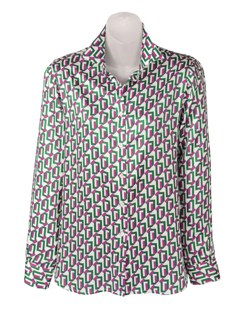 Angela Print Blouse - Image 1