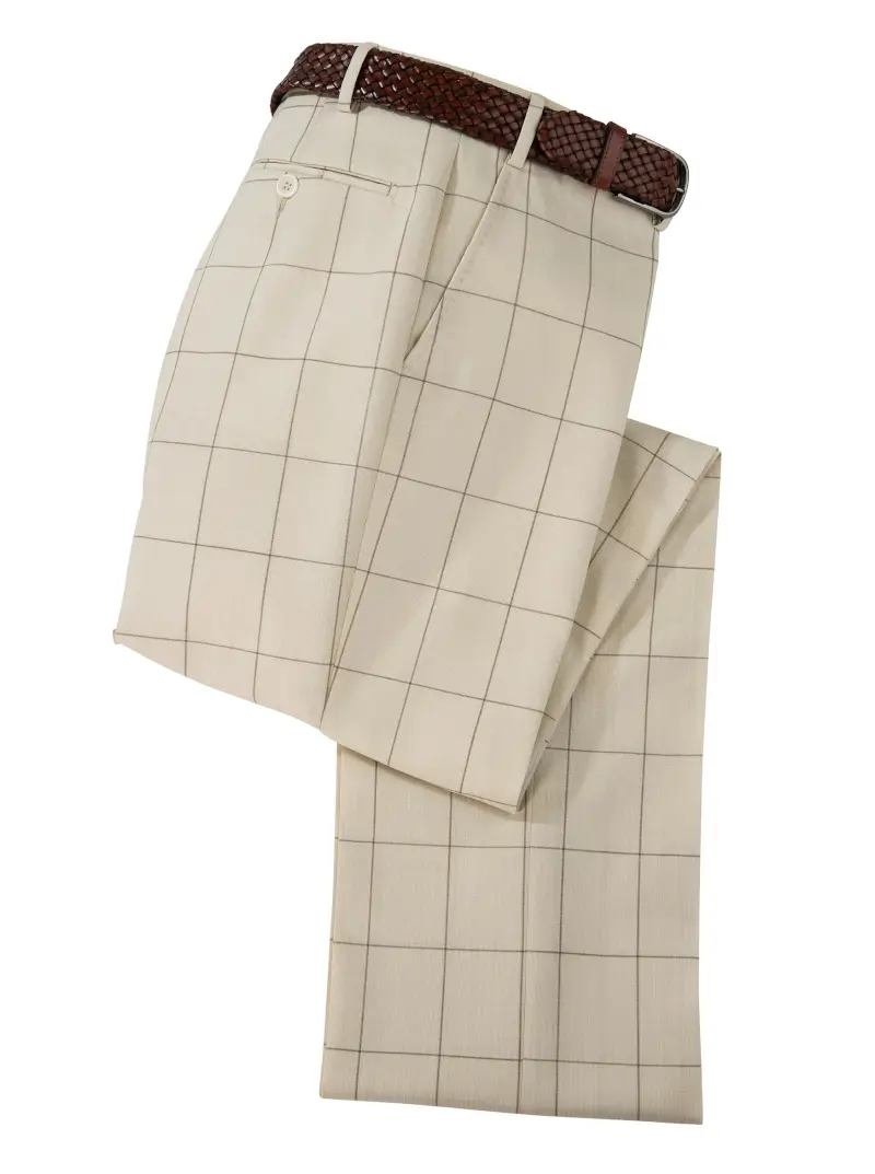 Anthony Windowpane Slacks - 1