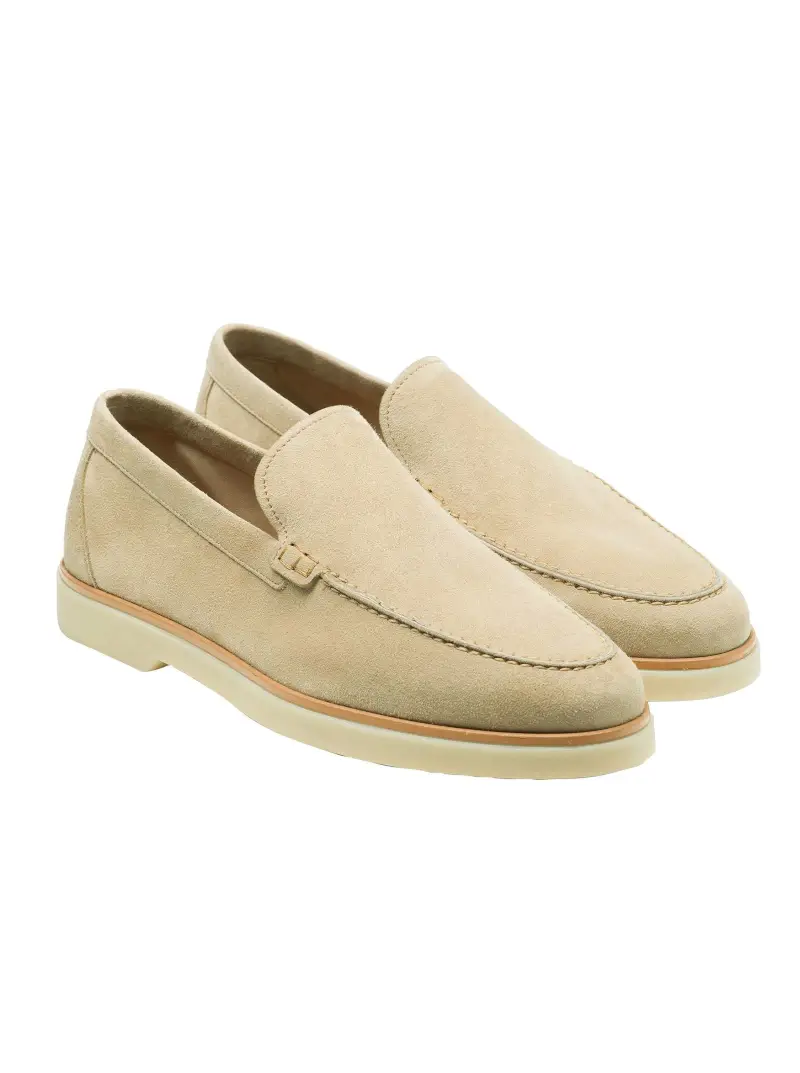 Beignet Suede Rubber Sole Slip-ons by Magnanni - 1