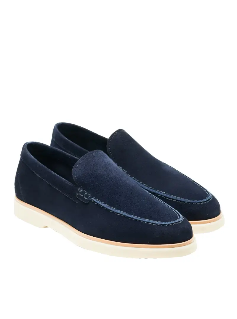 Beignet Suede Rubber Sole Slip-ons by Magnanni - Image 1