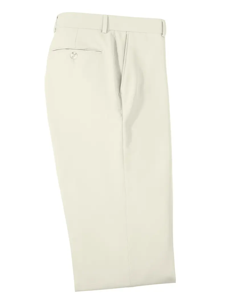 Bi-Stretch Microfiber Gabardine Slacks - 2