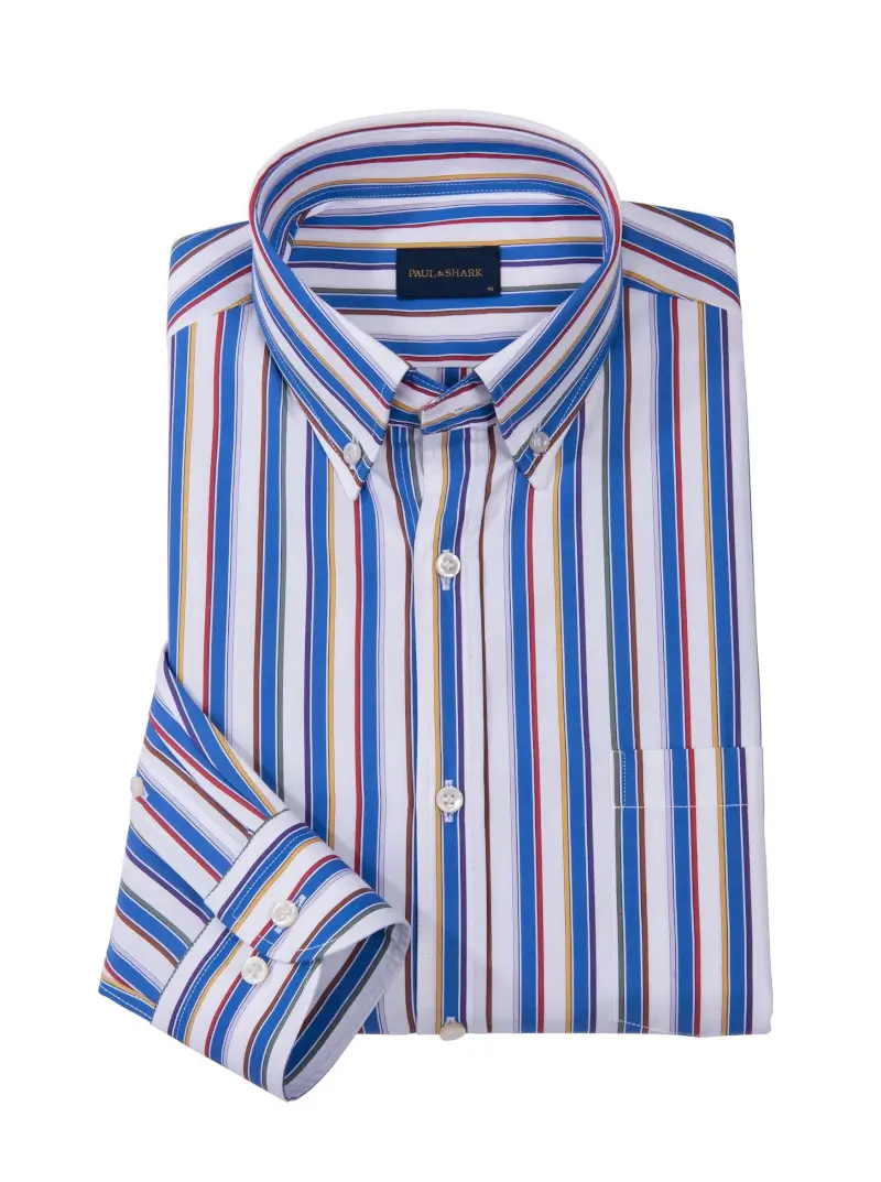 Bold Stripe Sport Shirt by Paul & Shark - Image 1