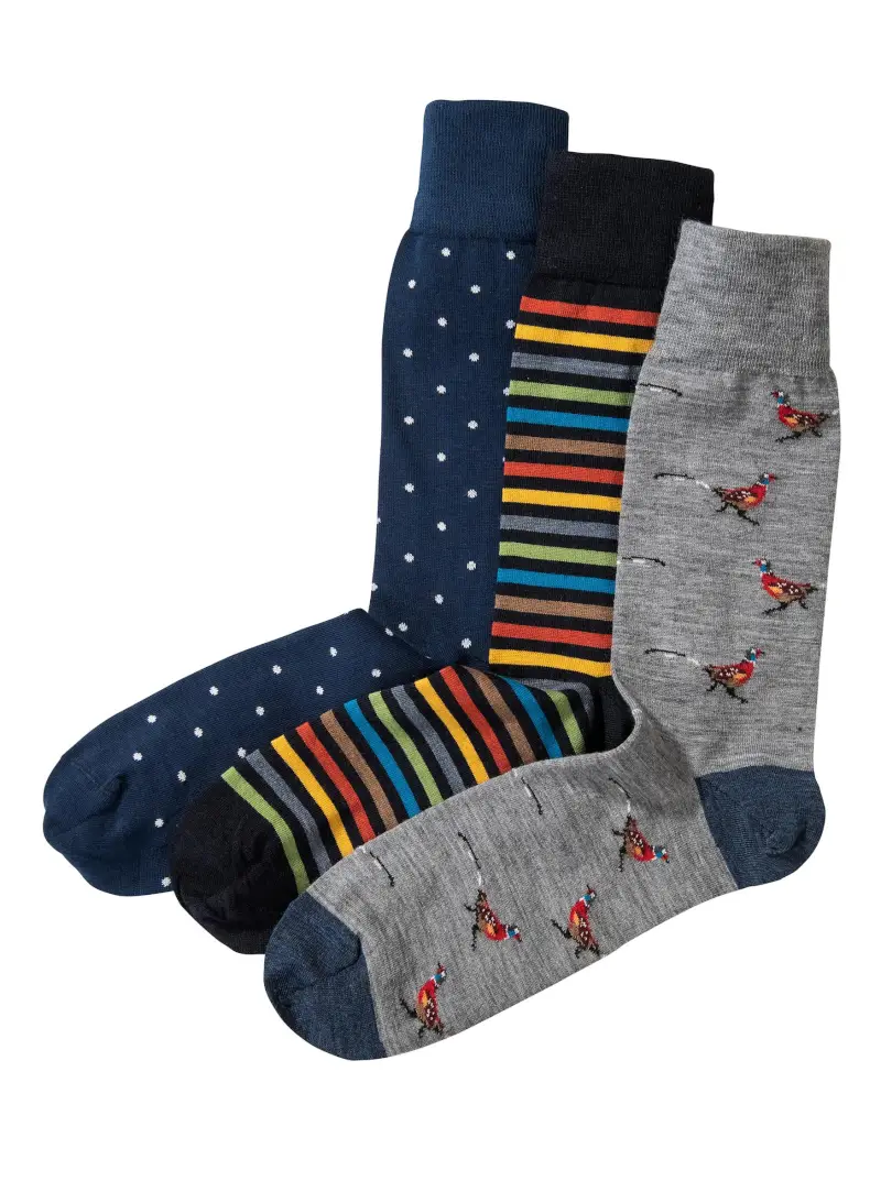 Box of Three Socks - Image 1