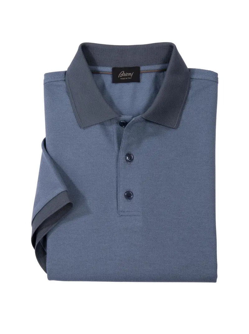 Brioni Pique Polo Shirt - 2