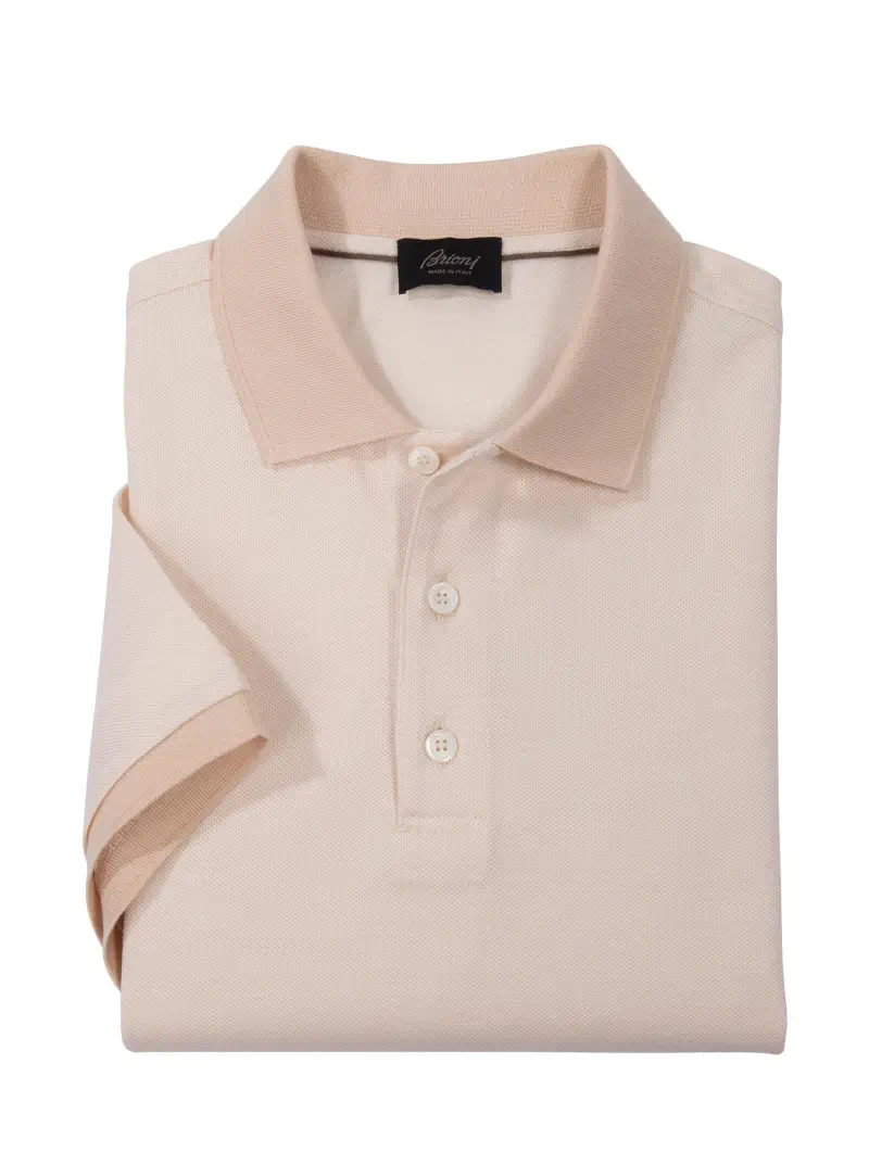 Brioni Pique Polo Shirt - 1