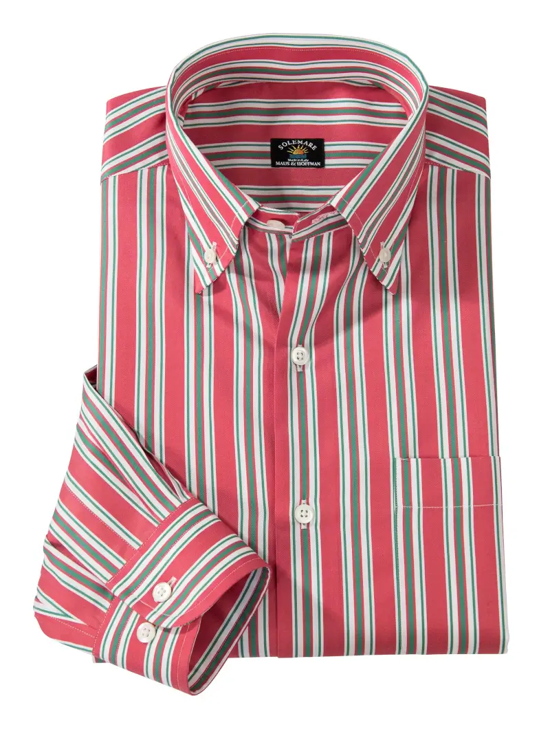 Charles Stripe Sport Shirt - Image 1