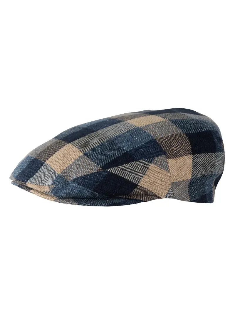 Dickens Check Touring Cap - 1