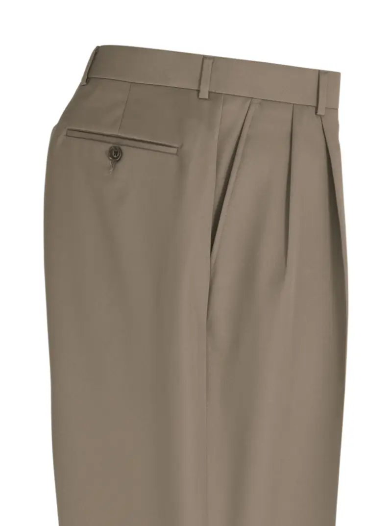 Double-Pleated Slacks - 4