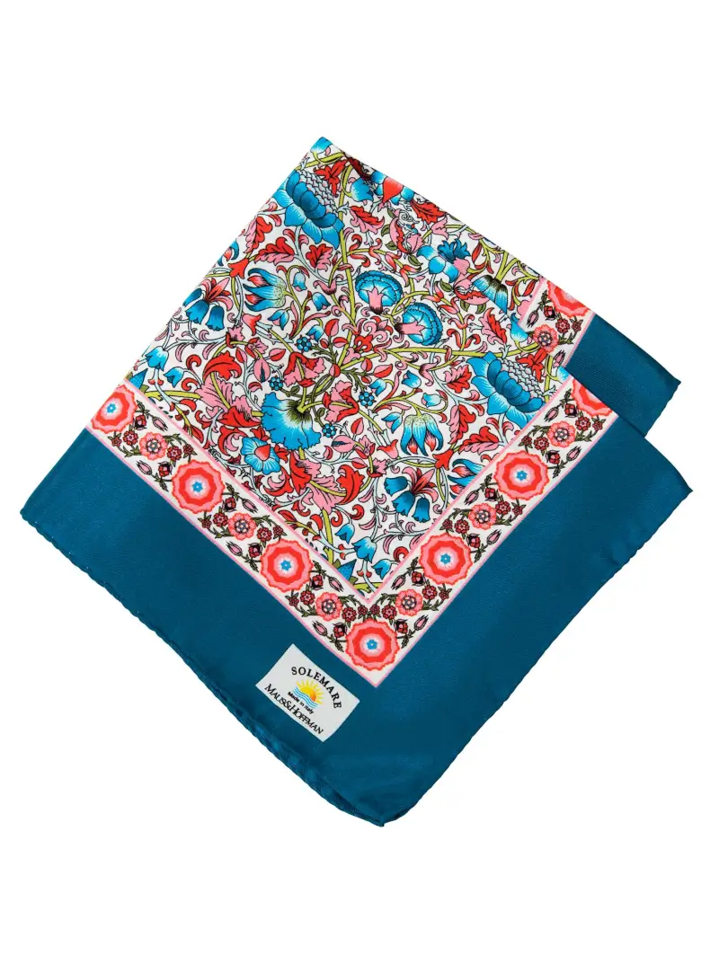 Fiori Silk Pocket Square