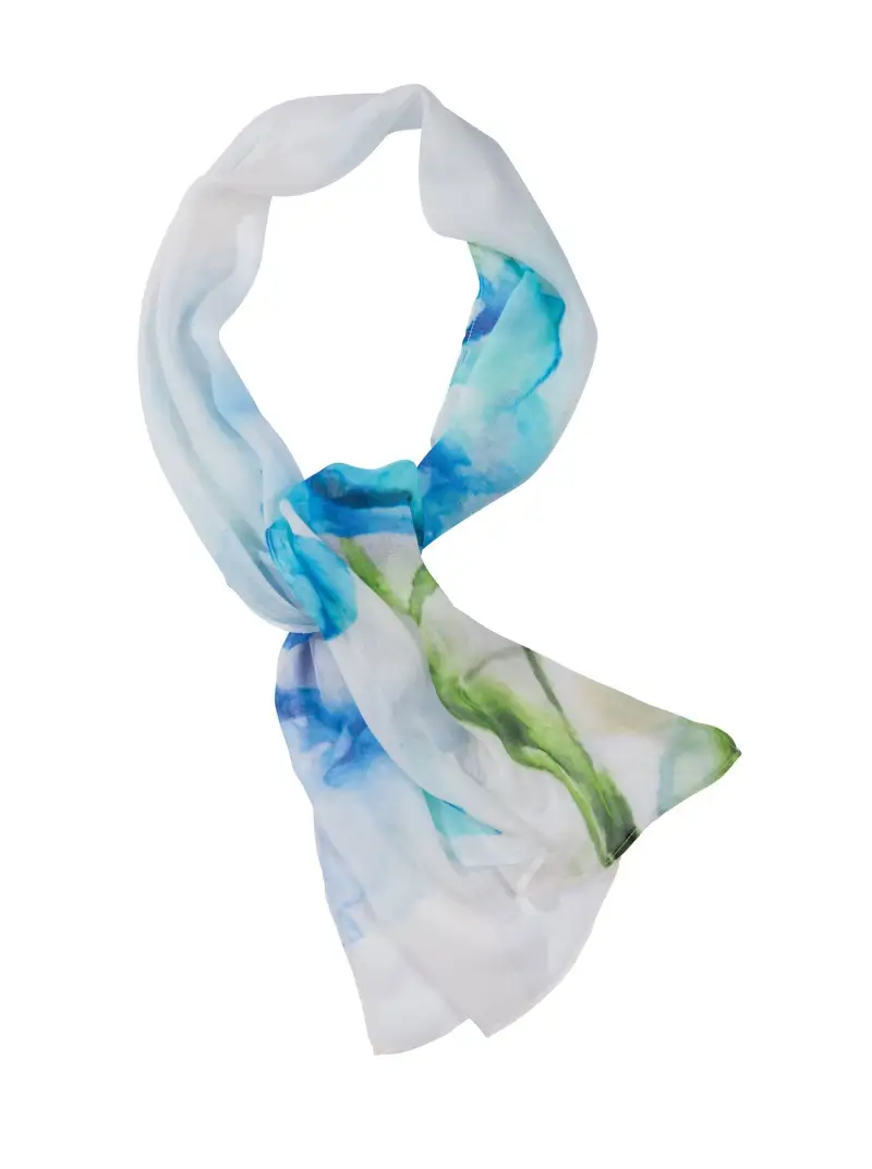 Floral Modal Scarf - Image 1