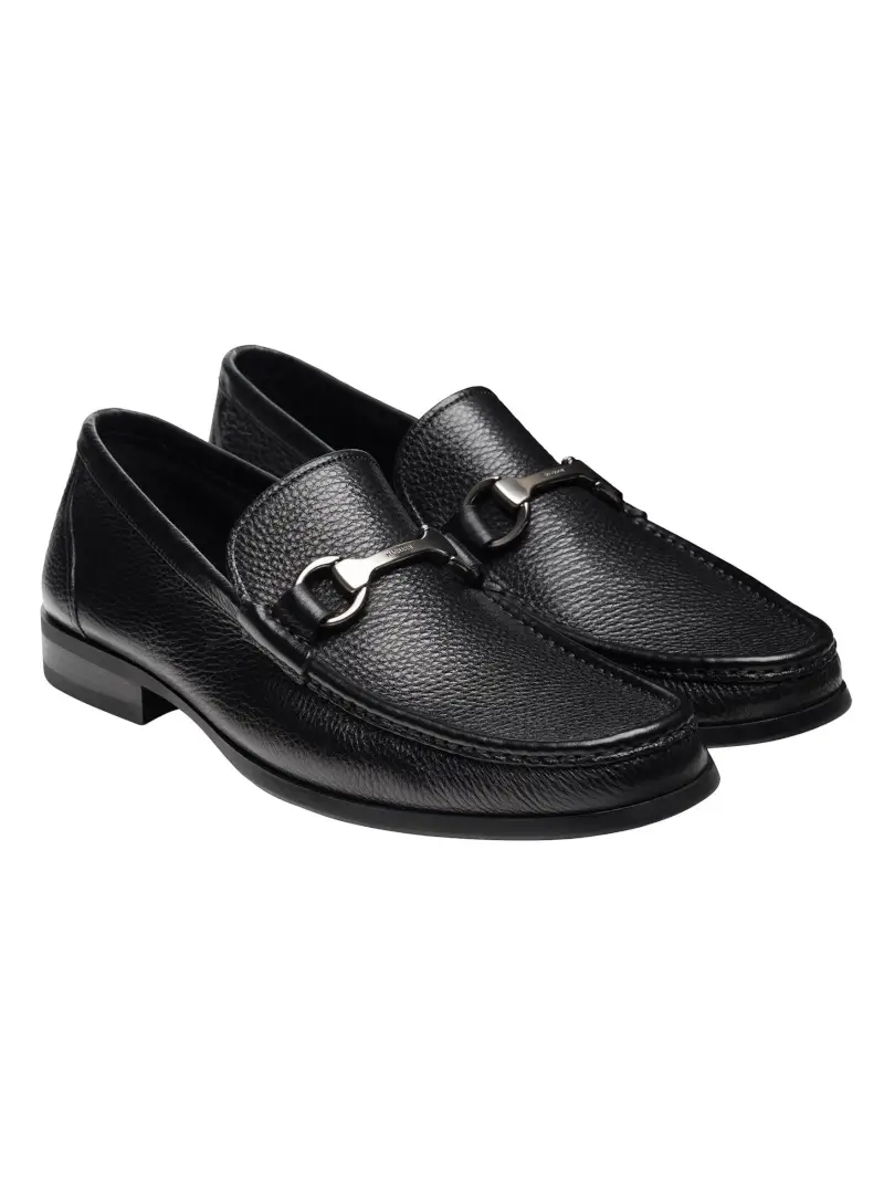 Gentry Pebble Grain Slip-ons by Magnanni - 1