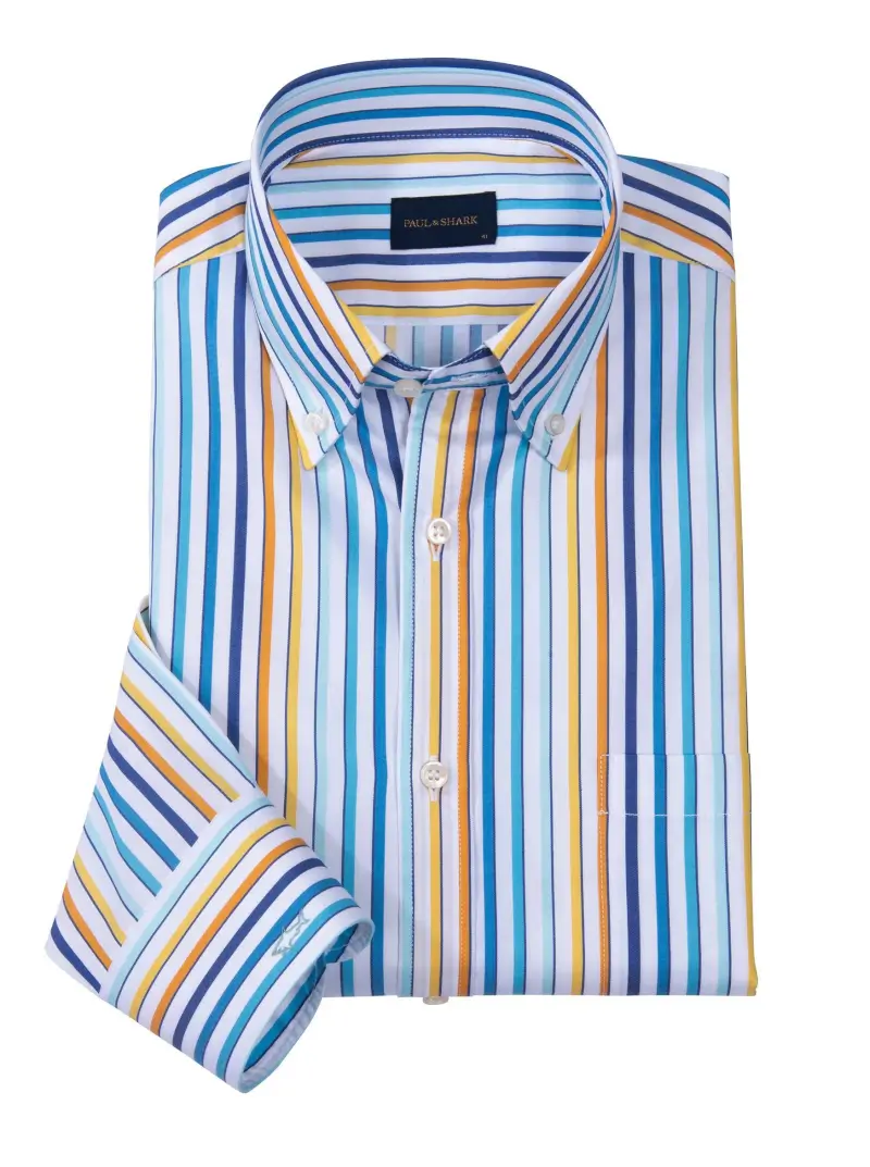 Graduated Stripe Sport Shirt by Paul & Shark - Image 1