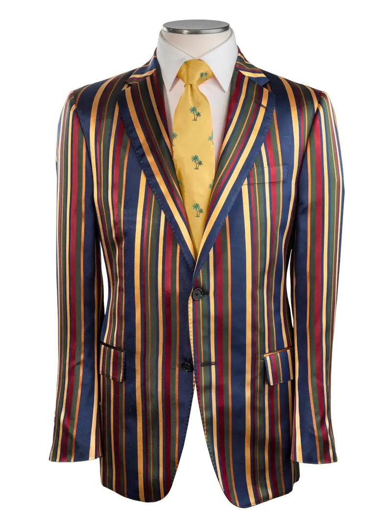 Intenso Stripe Silk Sport Jacket - Image 1