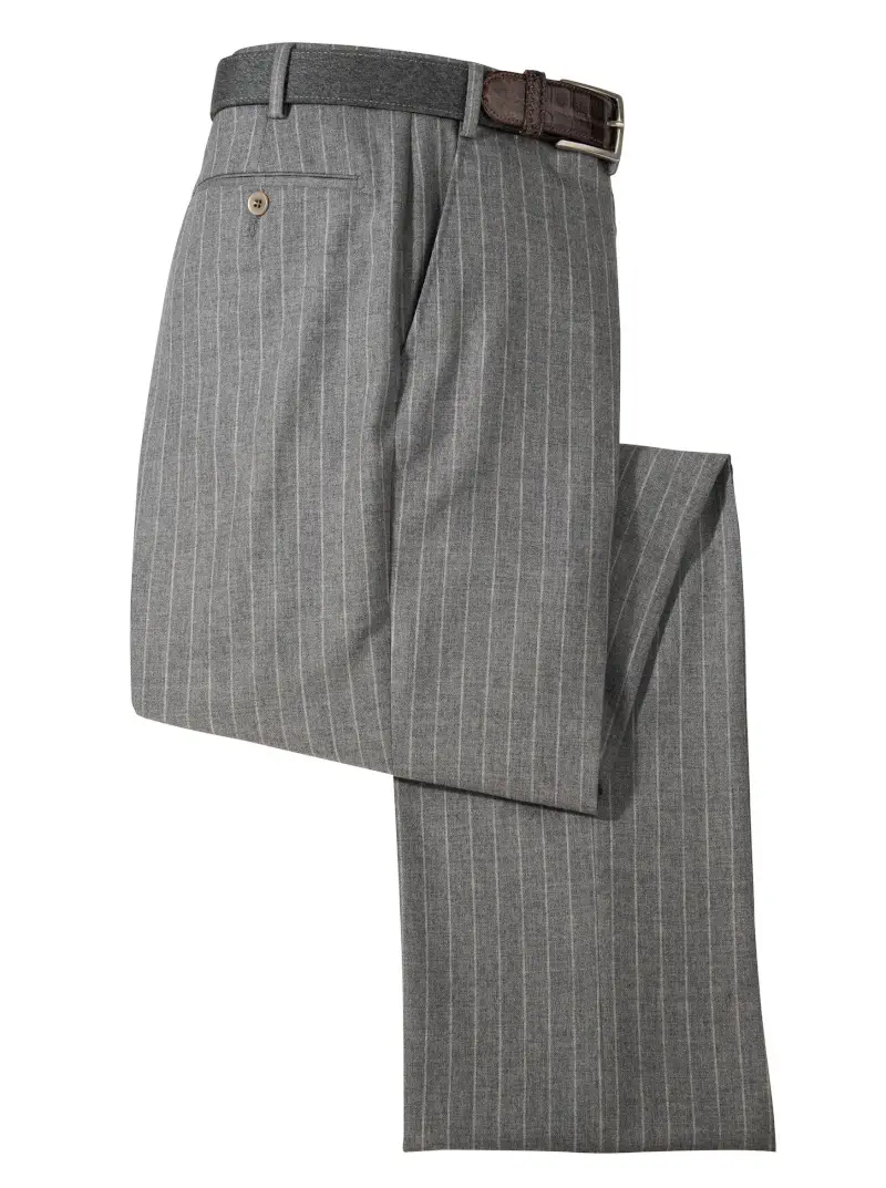 James Chalk Stripe Slacks - Image 1