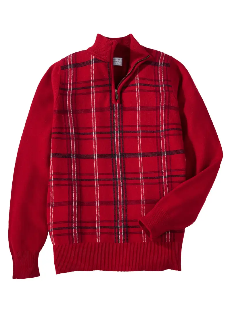 Kirkton Cashmere Quarter-Zip - Image 1