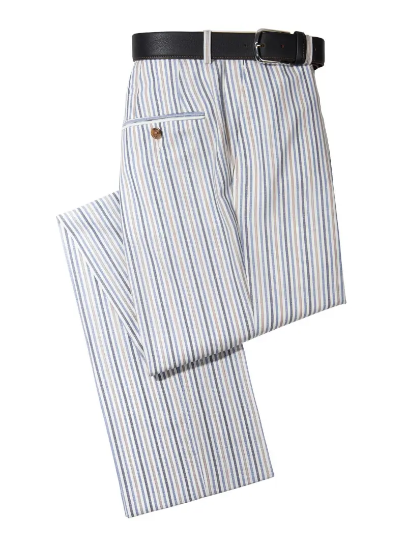 Lantana Stripe Slacks - 1