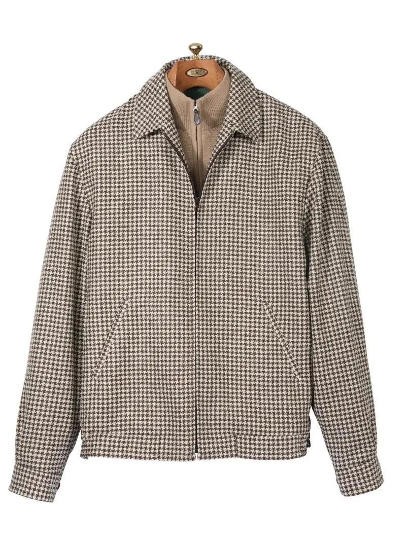 Lawrence Houndstooth Blouson - Image 1