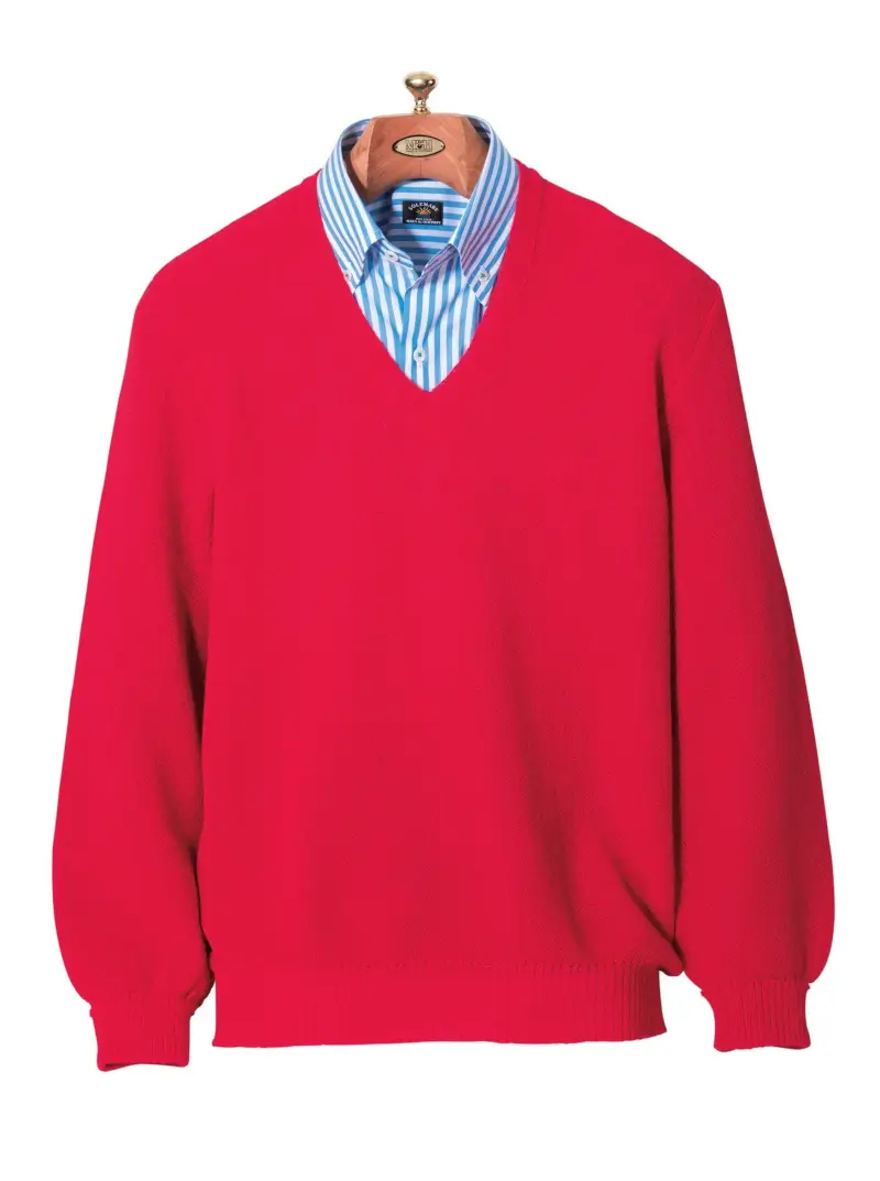 美品 MAHF マーフ V NECK PULLOVER JACKET XXL links-alpaca-v-neck-pullover-