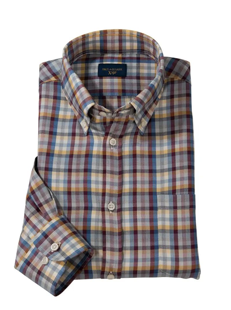 Wool Stripe Quarter-Zip by Paul & Shark | Maus & Hoffman