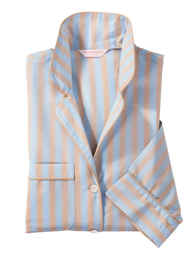 Nicole Stripe Pajamas from Derek Rose - 1