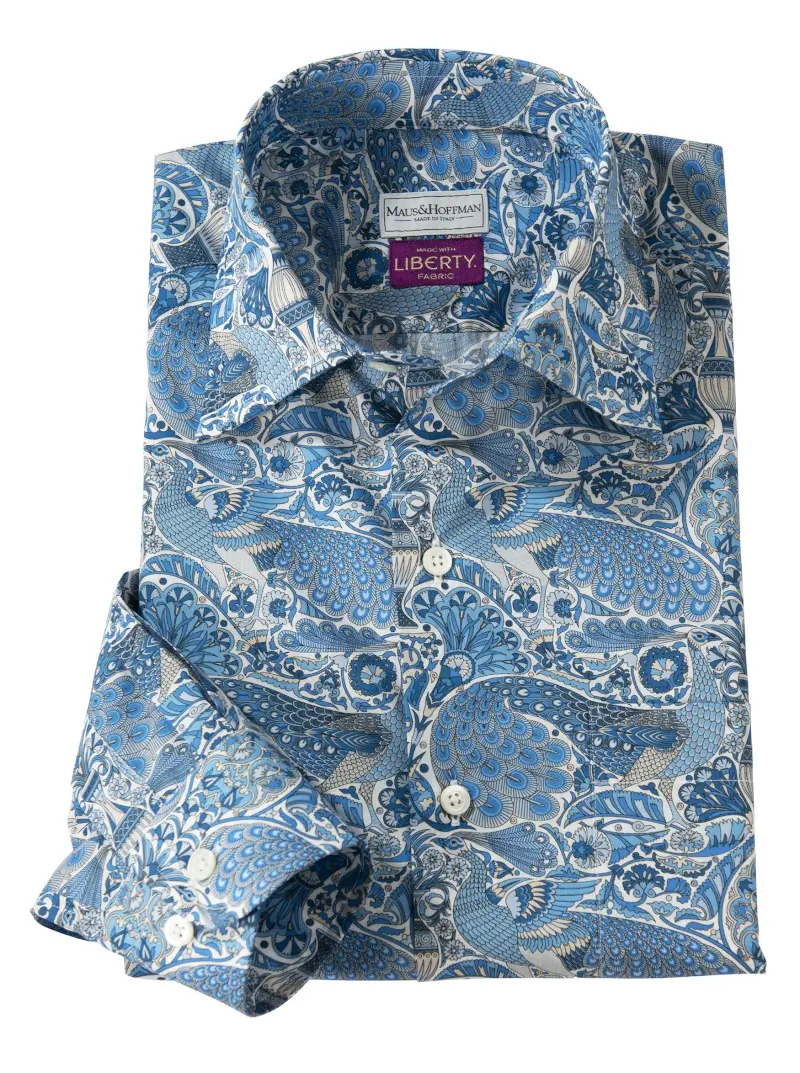 Oscar's Palace Liberty Print Shirt - 1