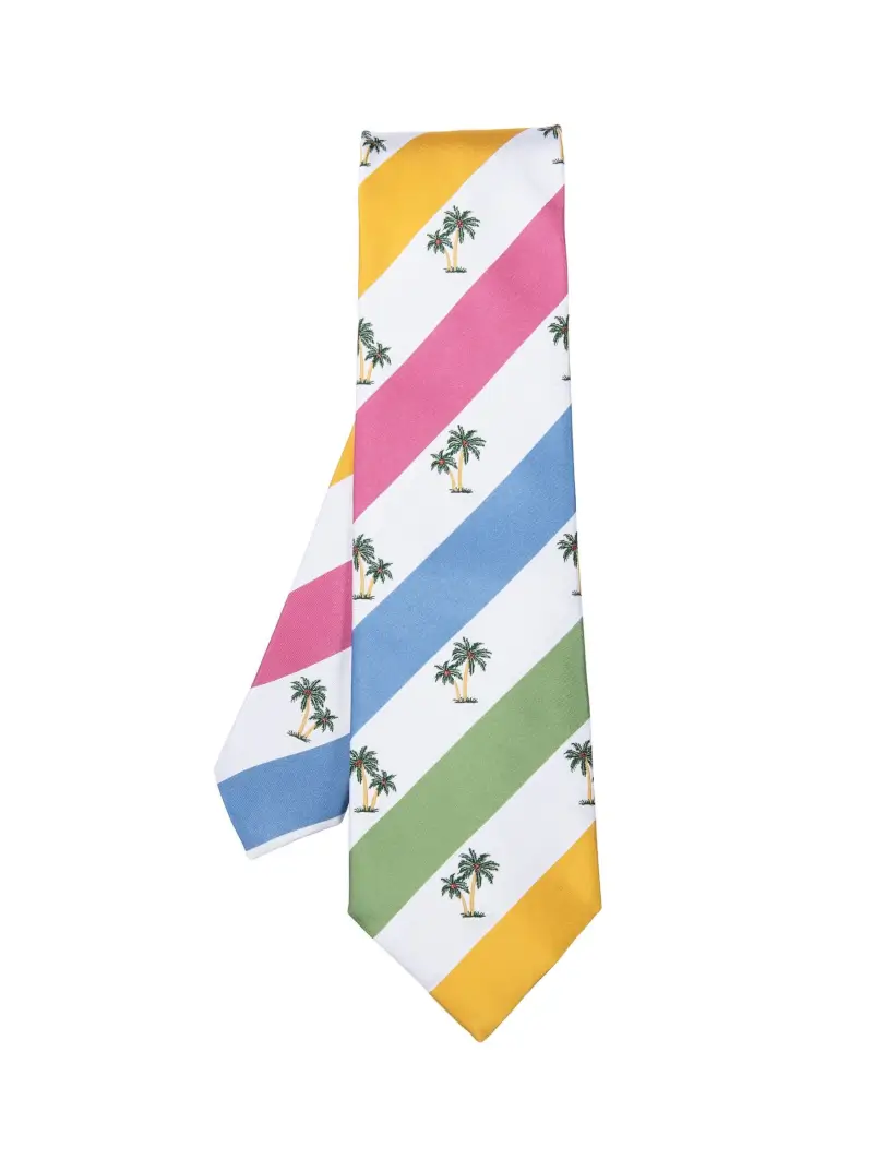 Palma Due Silk Woven Tie - 1