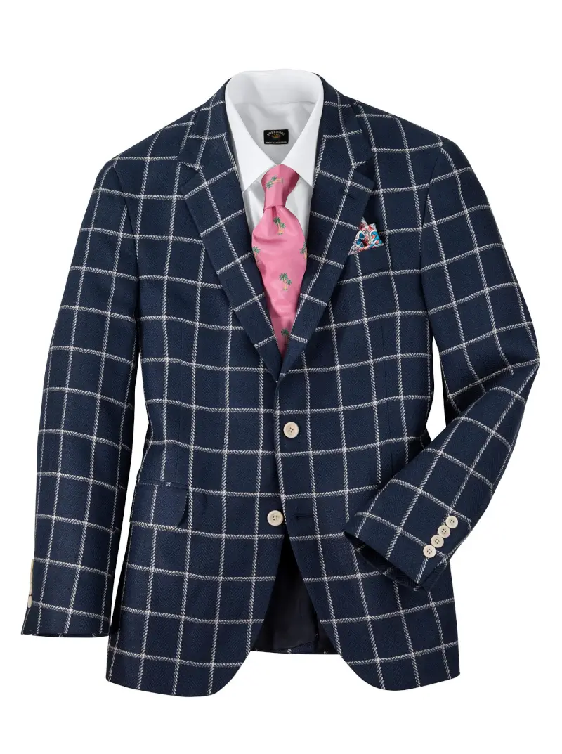 Richmond Windowpane Sport Jacket - 1